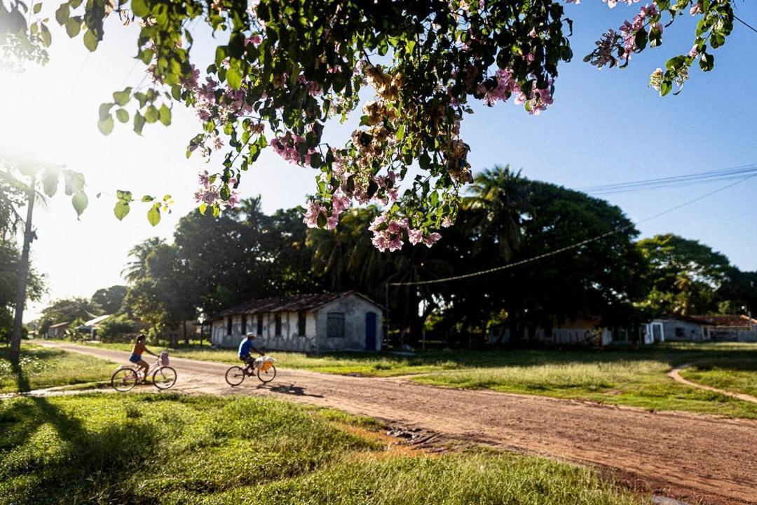 Pousada O Canto Do Frances Soure Bagian luar foto